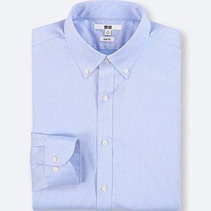Uniqlo slim fit medium long sleeve dress shirt
